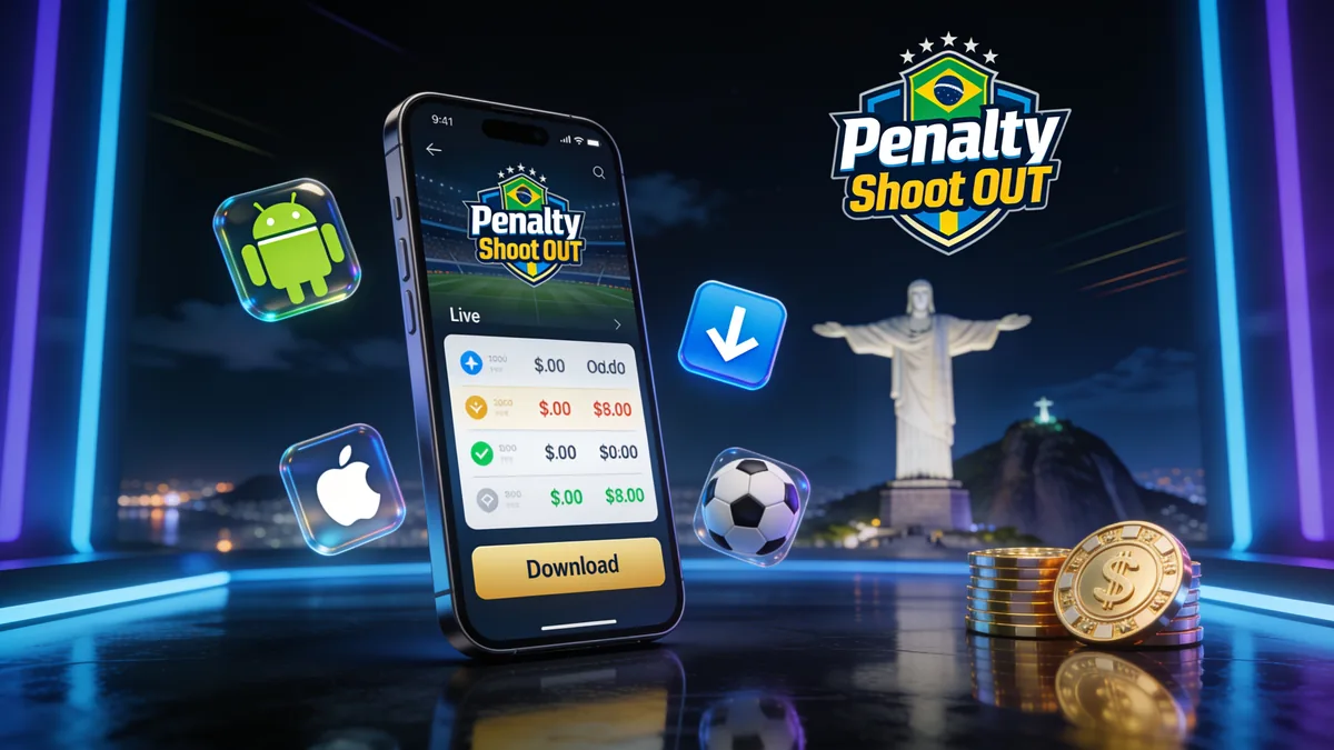 penalty shoot out no Brasil — Como Jogar Penalty Shoot Out Cup Mania no Celular